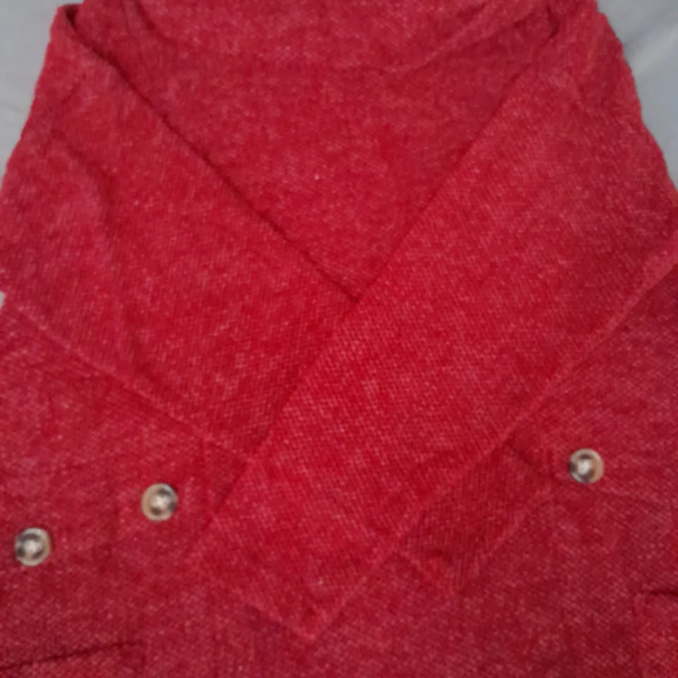 KLASS LONG SLEEVE TOP IN RED SIZE MEDIUM