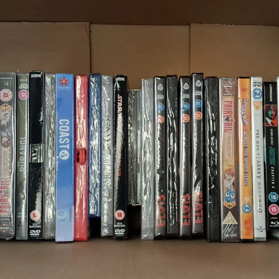 LOT OF APPROXIMATELY 38 ASSORTED MEDIA ITEMS TO INCLUDE FAST AND FURIOUS 8-MOVIE COLLECTION AND LEGO JURASSIC WORLD PS4 GAMES