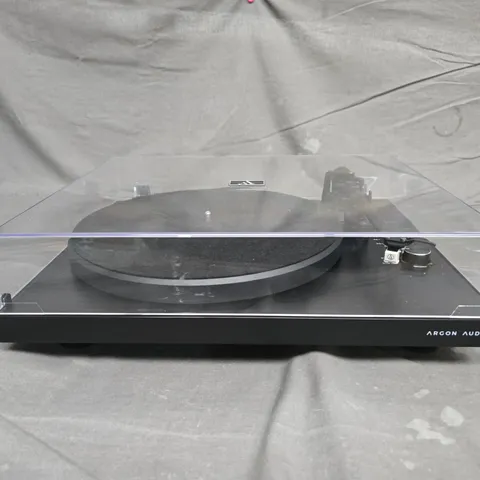 ARGON AUDIO TURNTABLE – ARGTTMK2BK, BLACK