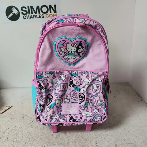SMIGGLE HELLO KITTY AND FRIENDS TROLLEY BACKPACK – PINK