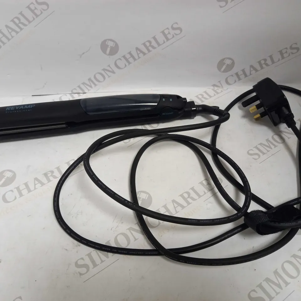 REVAMP PROGLOSS STEAMCARE HAIR STRAIGHTENER  RRP £120