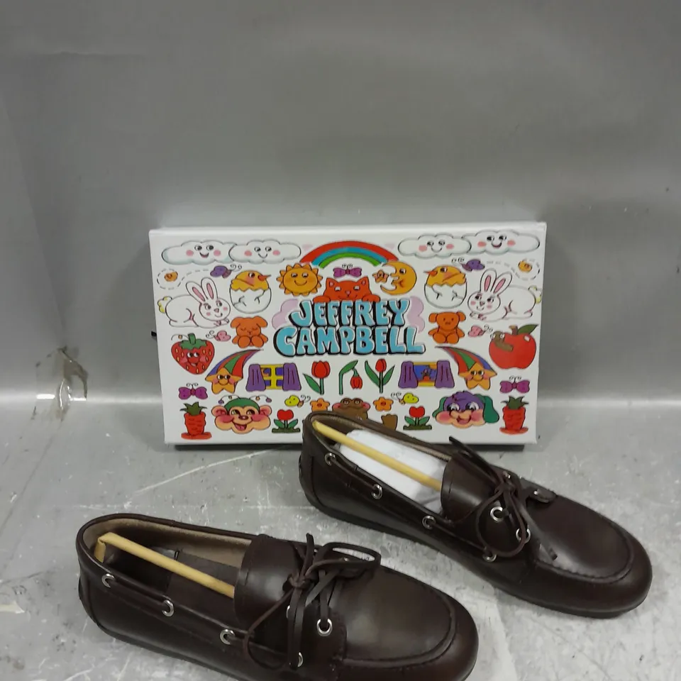 BOXED PAIR OF JEFFREY CAMPBELL FREE PEOPLE BOAST SIZE 8 
