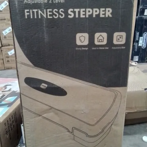 BOXED KAYMAN ADJUSTABLE 2 LEVEL FITNESS STEPPER 