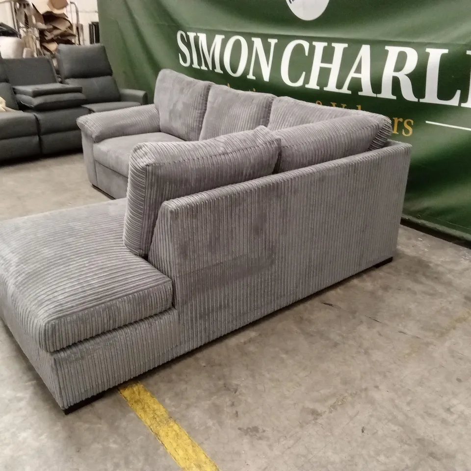 AMALFI STANDARD BACK FABRIC RIGHT HAND CORNER CHAISE SOFA RRP £949