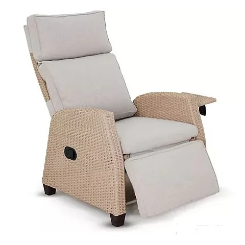 BOXED MY GARDEN STORIES ZERO GRAVITY RATTAN RECLINER NATURAL