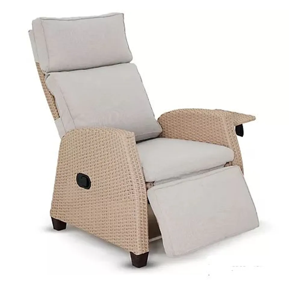 BOXED MY GARDEN STORIES ZERO GRAVITY RATTAN RECLINER NATURAL