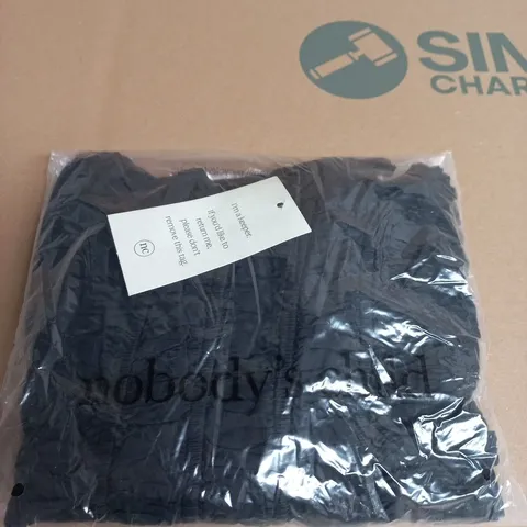 NOBODYS CHILD BLACK CHER TOP SIZE UK 12