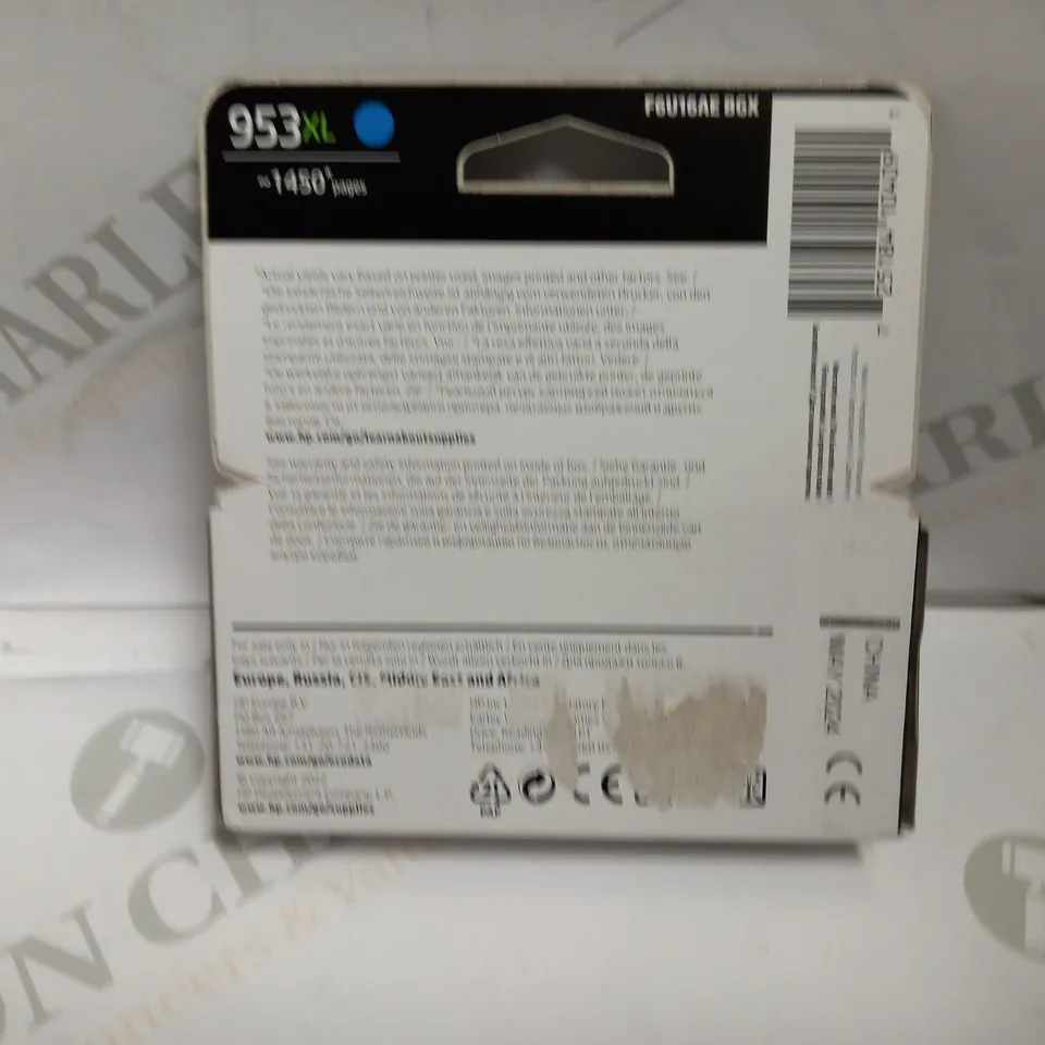 HP 953XL ORIGINAL INK CARTRIDGE HIGH YIELD CYAN