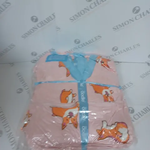 OODIE OVERSIZED WEARABLE BLANKET - SIZE NOT SPECIFIED -DOG PATTERN