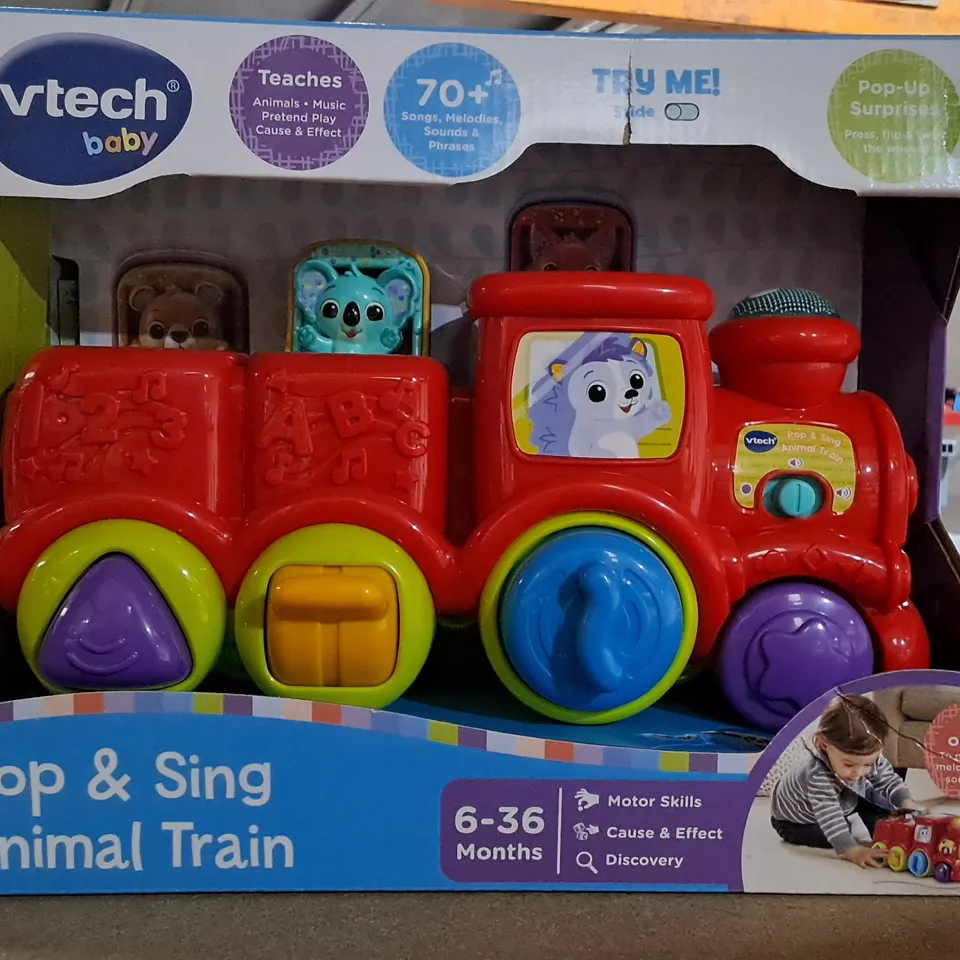 POP AND SING ANIMAL TRAIN 