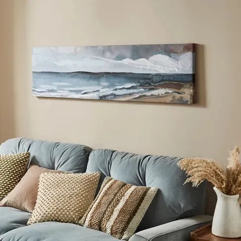 BOXED OCEAN VIEW CANVAS // SIZE: H 39.8cm X W 149.8cm X D 3cm