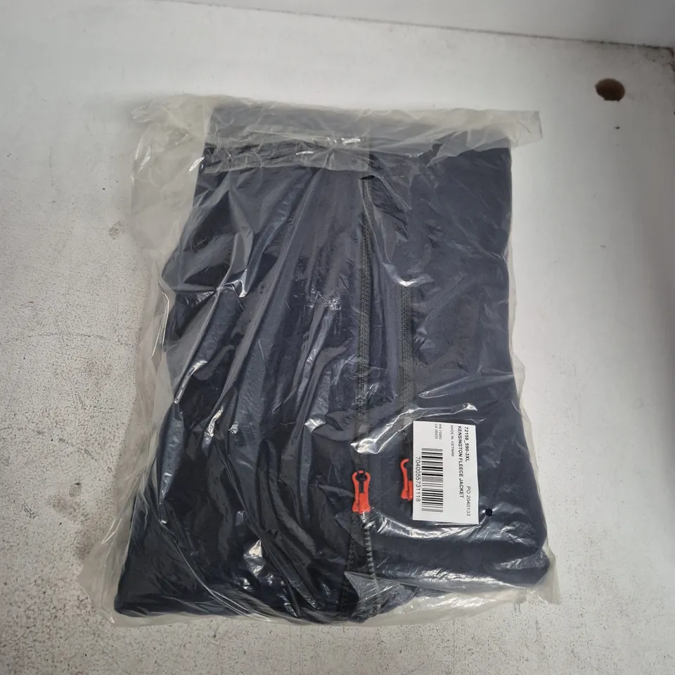 BAGGED H/H WORKWEAR KENSINGTON FLEECE JACKET IN NAVY - 3XL