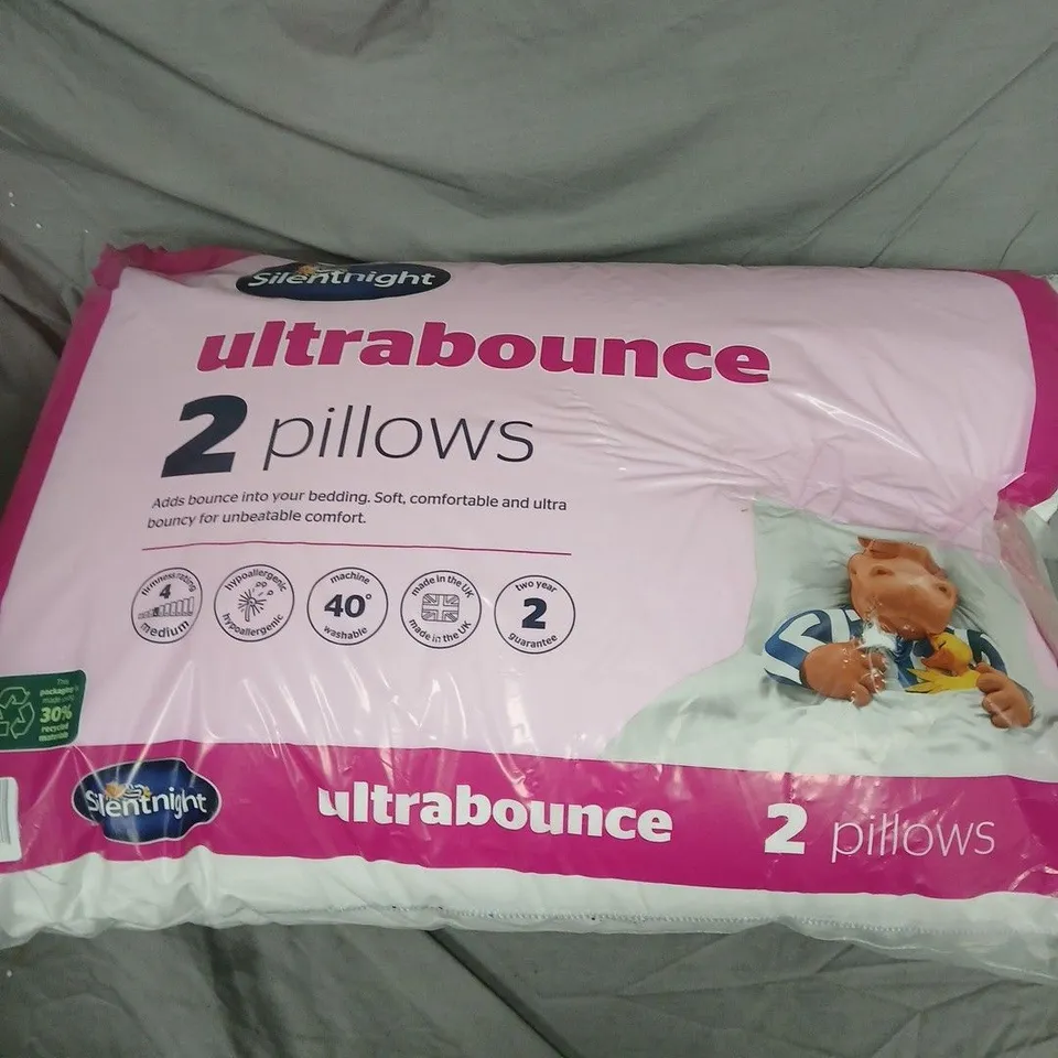 SILENTNIGHT ULTRABOUNCE 2 PILLOWS