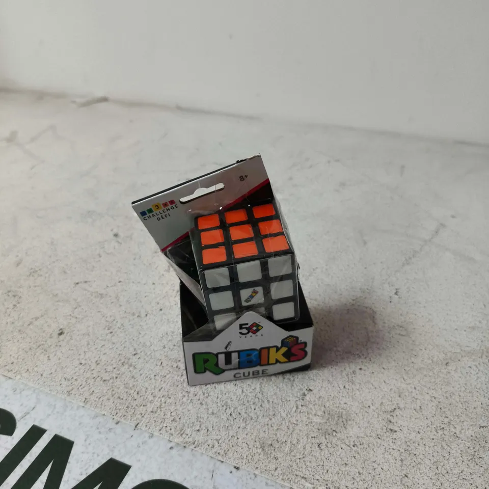 BOX OF APPROXIMATELY 12 ASSORTED TOYS INCLUDING RUBIKS CUBE AND DROP ZONE