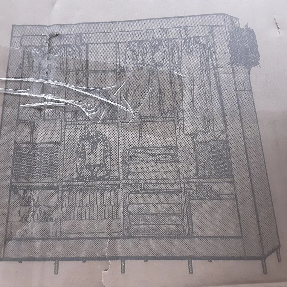 BOXED ACCSTORE NON-WOVEN FABRIC WARDROBE