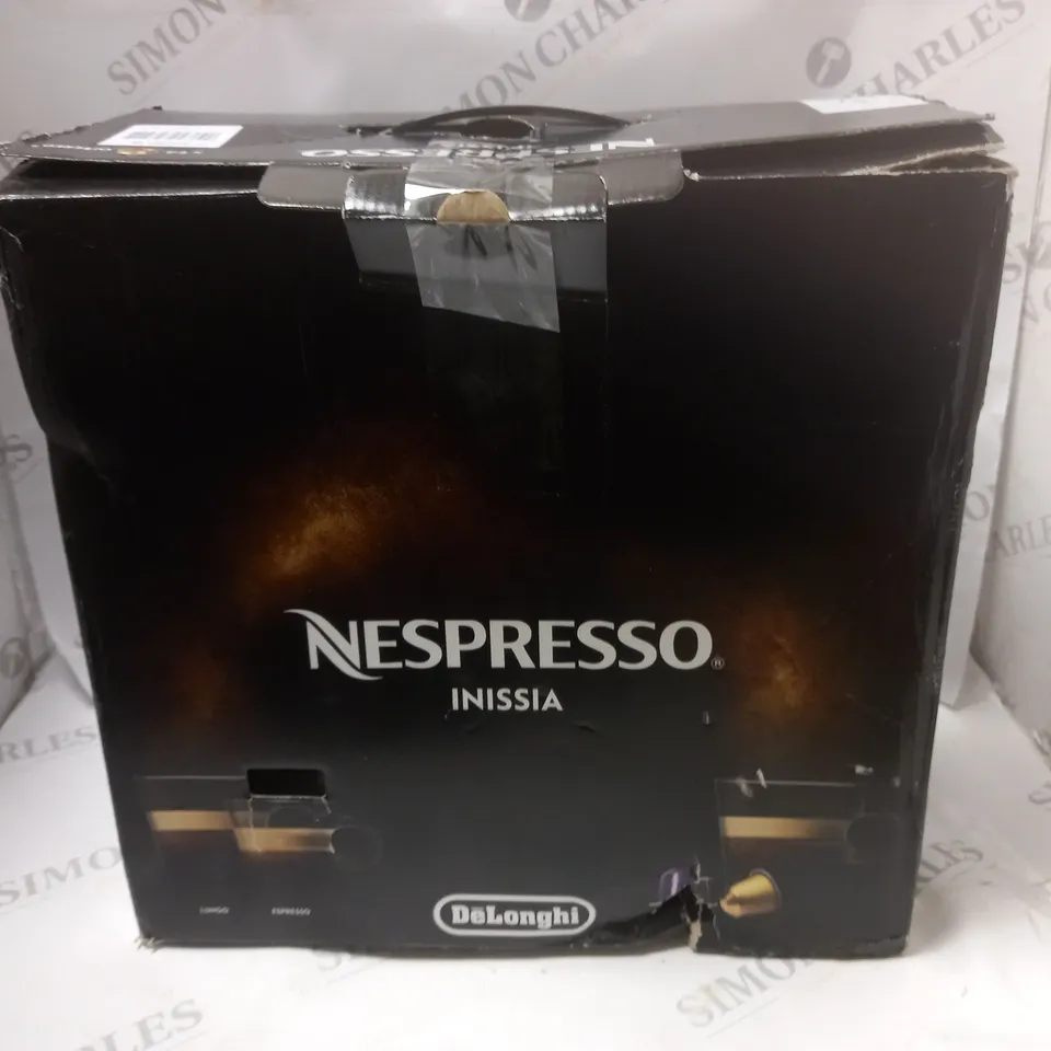 BOXED NESPRESSO INISSIA DELONGHI