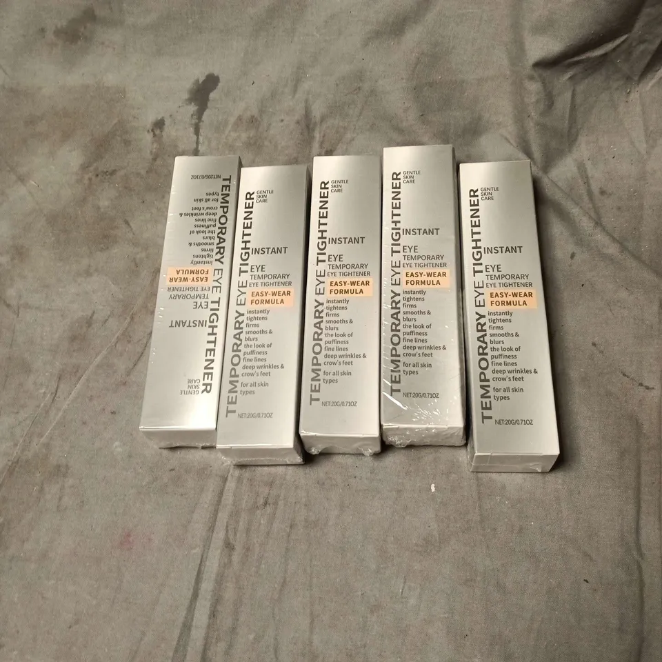 5 X TEMPORARY EYE TIGHTENER INSTANT EYE, EASY WEAR FORMULA 20G