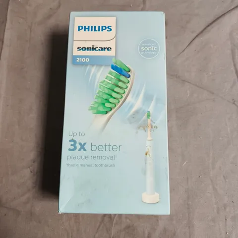 PHILIPS SONICARE 2100 RECHARGEABLE ELECTRIC TOOTHBRUSH – BOXED (HX3651/12)