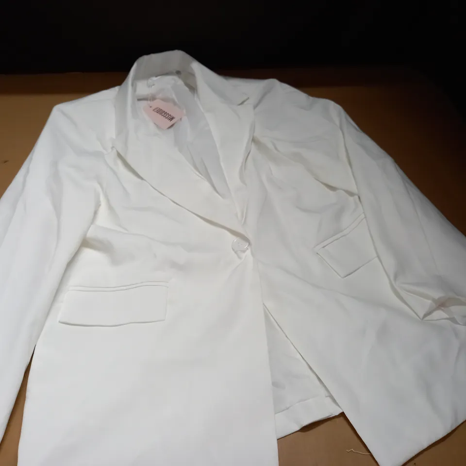MISSGUIDED TAILORED OVERSIZED BLAZER - UK 10