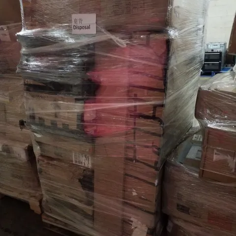 PALLET CONTAINING ASSORTED PRODUCTS INCLUDING BATHROOM MIRROR CABINET, NEST SWING & 5 STEP ALUMINIUM LADDER