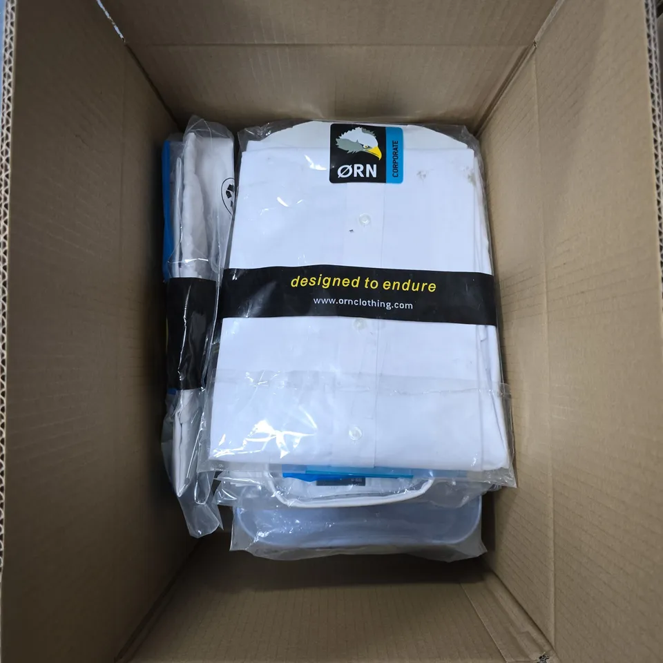 LARGE QUANTITY OF ASSORTED SHIRTS IN VARIOUS COLOURS & SIZES, ETC - COLLECTION ONLY