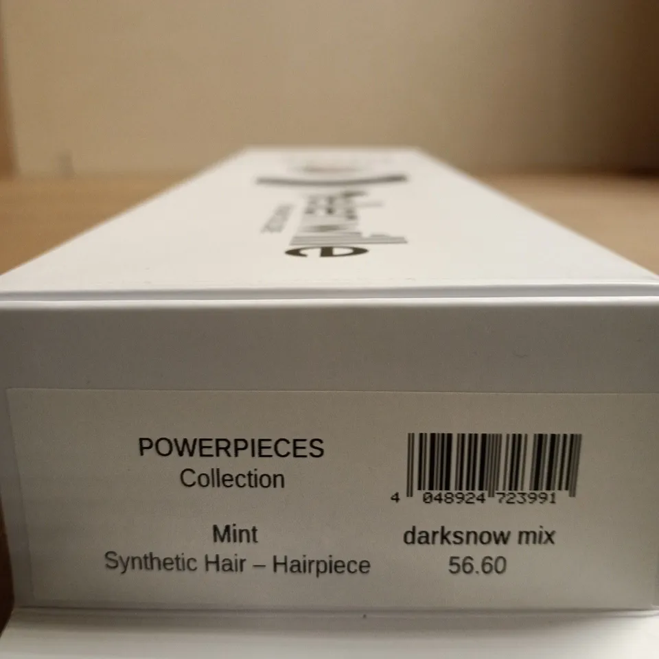ELLEN WILLE POWERPIECES COLLECTION MINT SYNTHETIC HAIR – HAIRPIECE, DARK SNOW MIX
