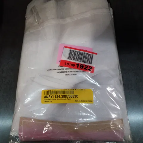 EOIN DIANA EYELET SEMI SHEER CURTAIN PANEL