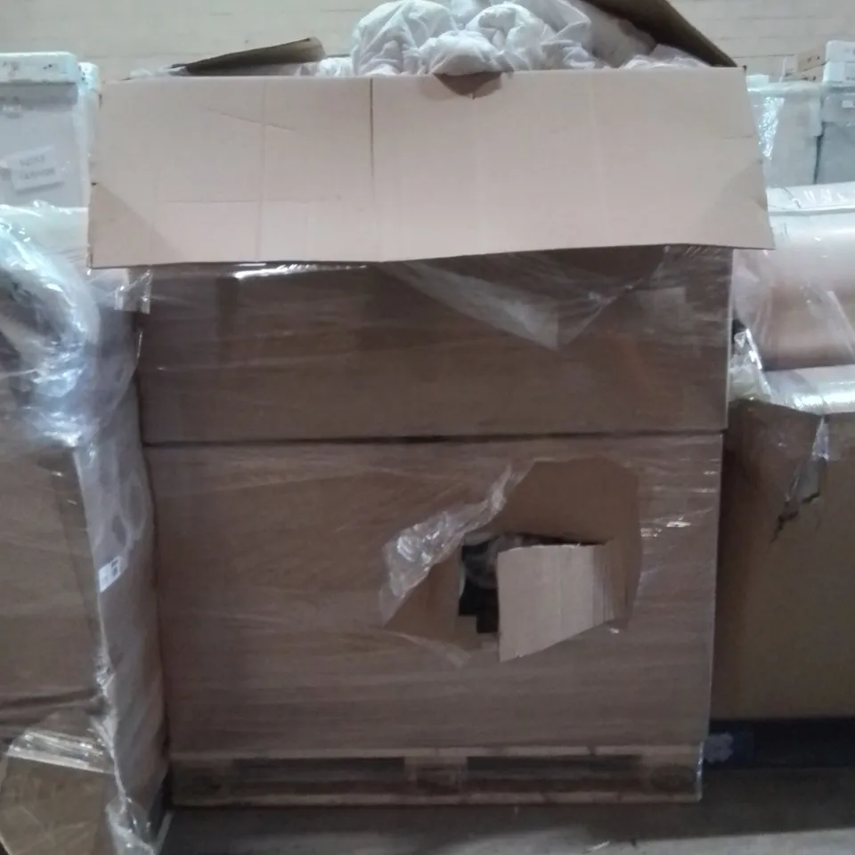 PALLET CONTAINING A LARGE QUANTITY OF BEDDING PRODUCTS TO INCLUDE:DUVETS,PILLOWS 