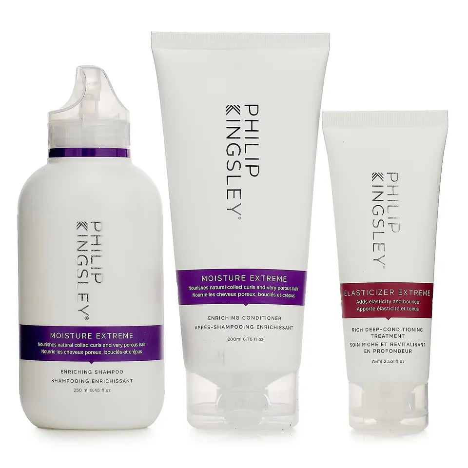 PHILIP KINGSLEY 3 PIECE MOISTURE EXTREME HAIR SET