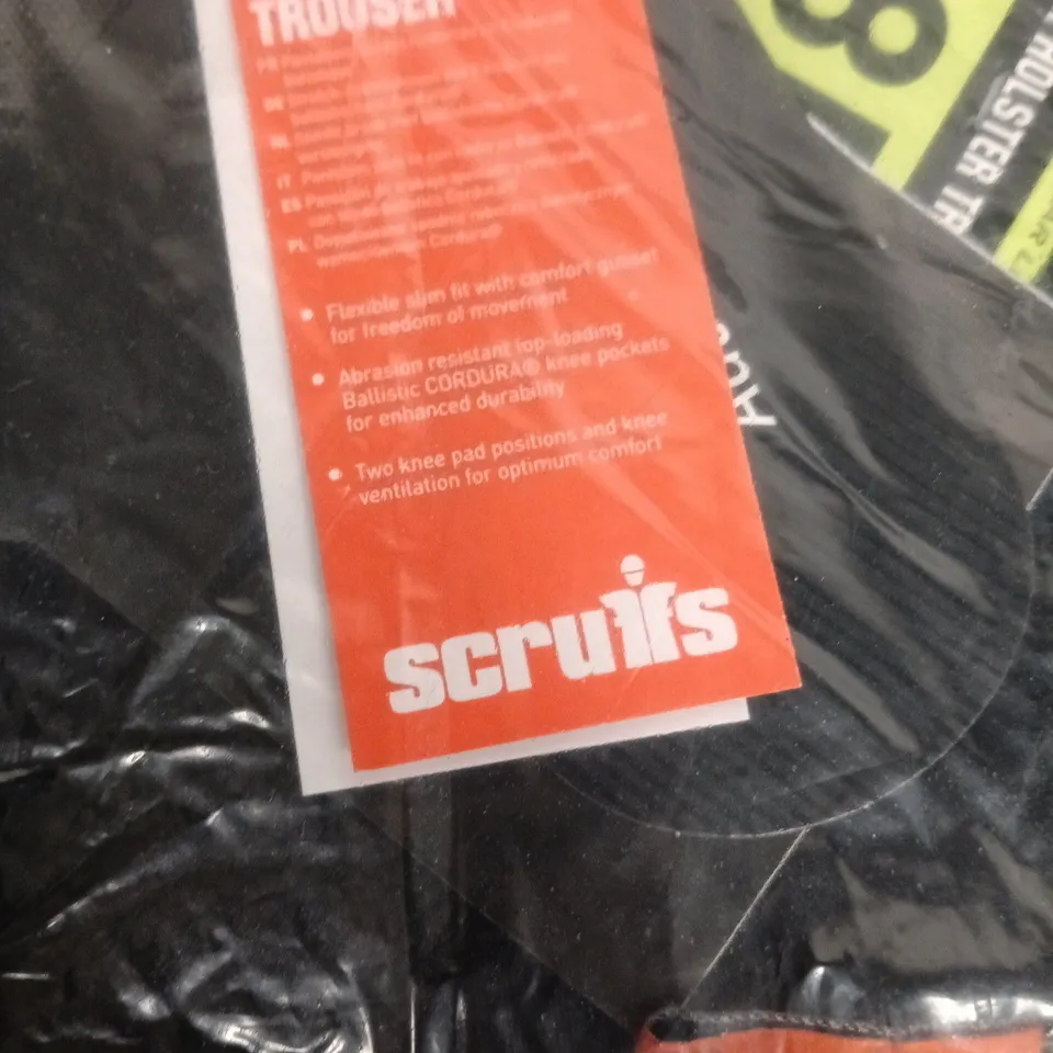 BAGGED SCRUFFS PRO FLEX HOLSTER TROUSER – UK38 REGULAR, BLACK