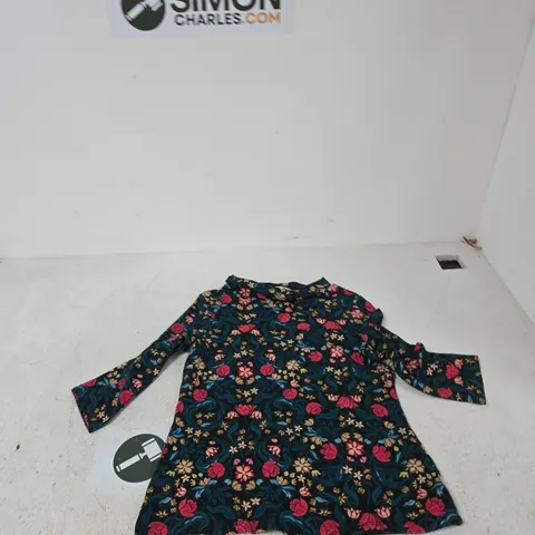 SEASALT CORNWALL FLORAL DRESS β ORGANIC COTTON, UK 10