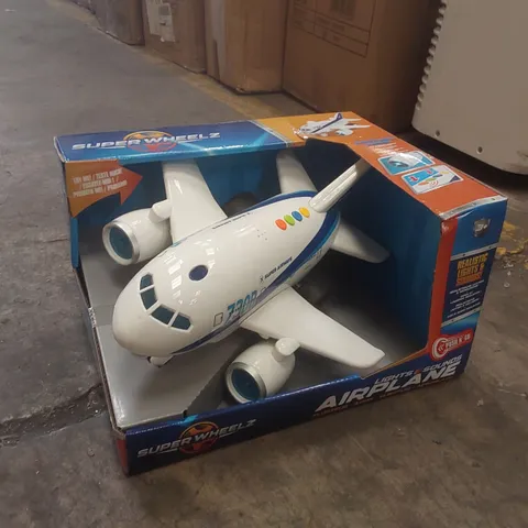 SUPER WHEELZ TOY AIRPLANE