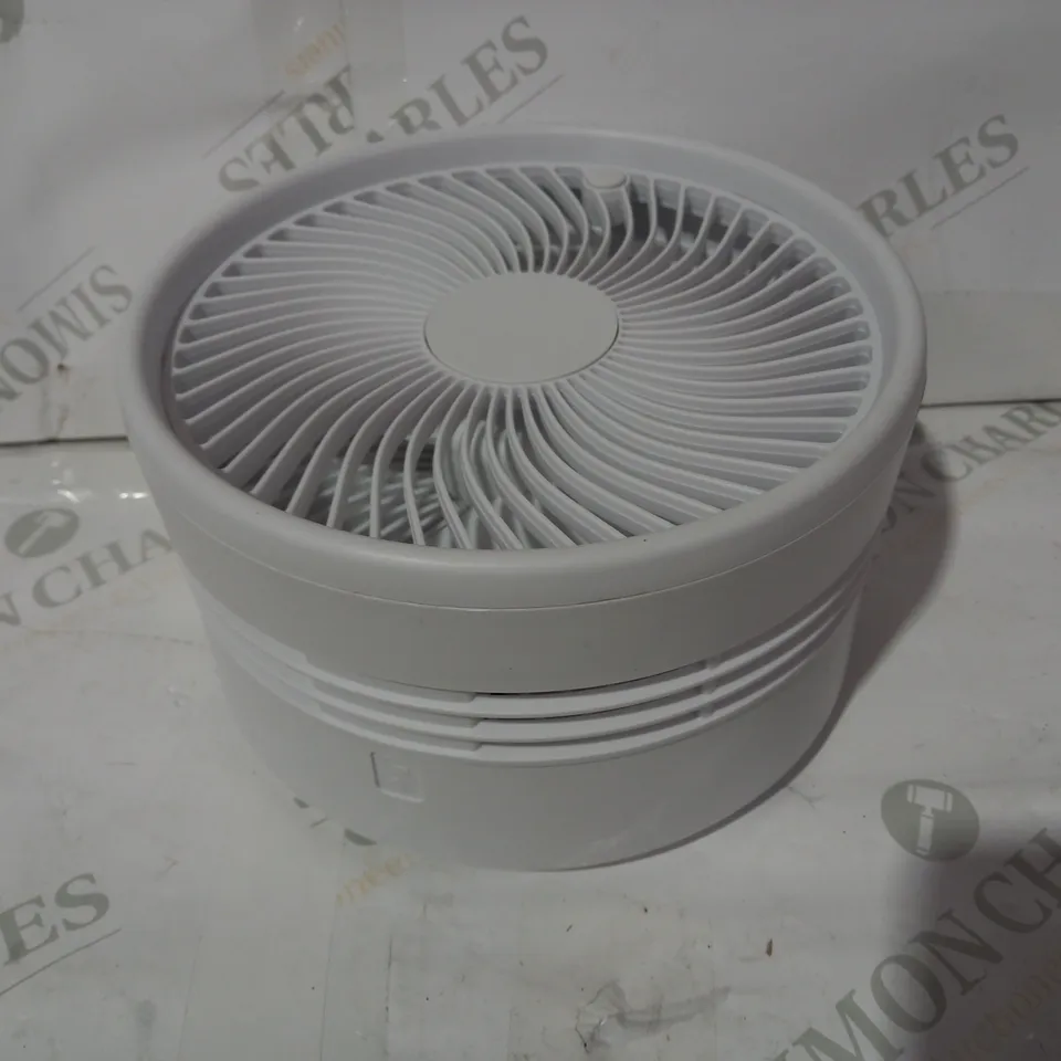 BELL & HOWELL OSCILLATING ADJUSTABLE FOLDING RECHARGEABLE STAND FAN