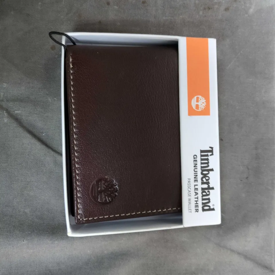 TIMBERLAND GENUINE LEATHER WALLET – BROWN