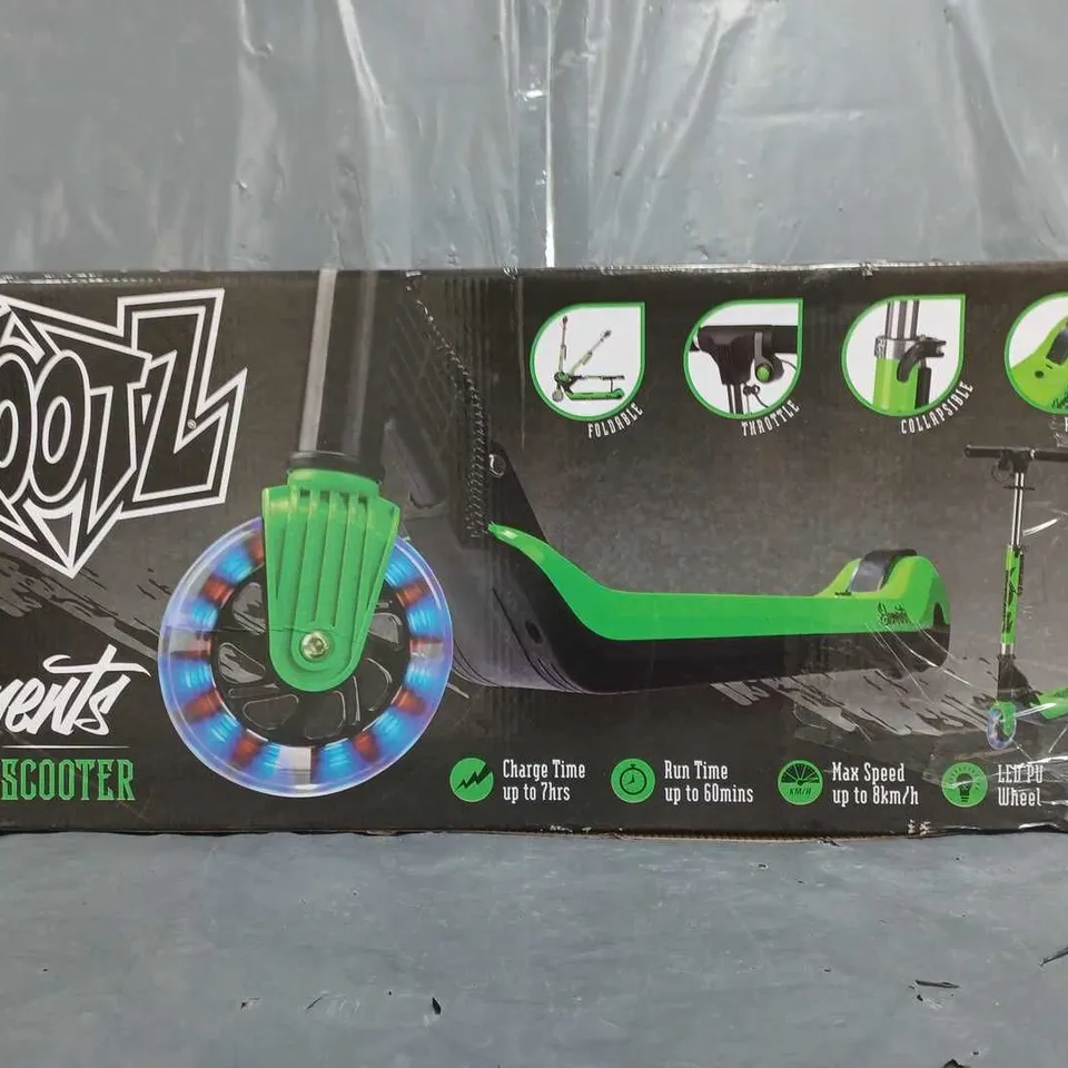 BOXED XOOTZ ELECTRIC SCOOTER