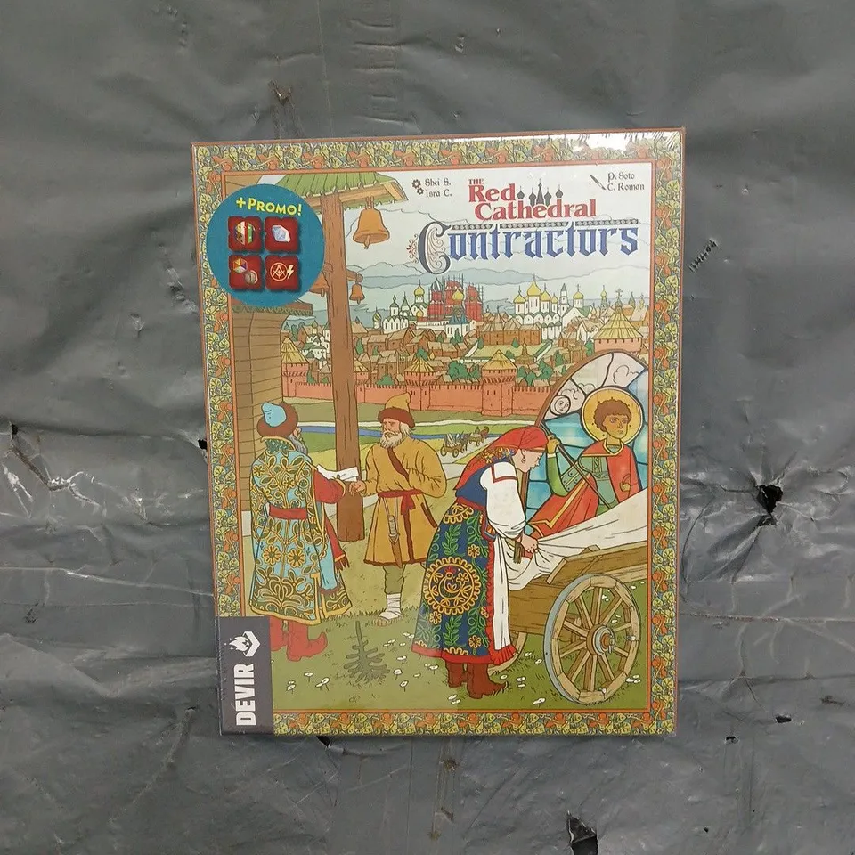 SEALED RED CATHEDRAL CONTRACTORS BOARD GAME 
