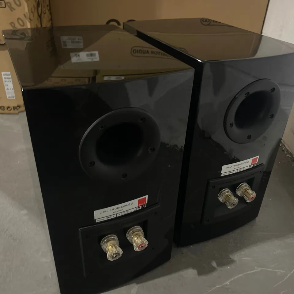 PAIR OF DALI RUBICON SPEAKERS (2 BOXES)