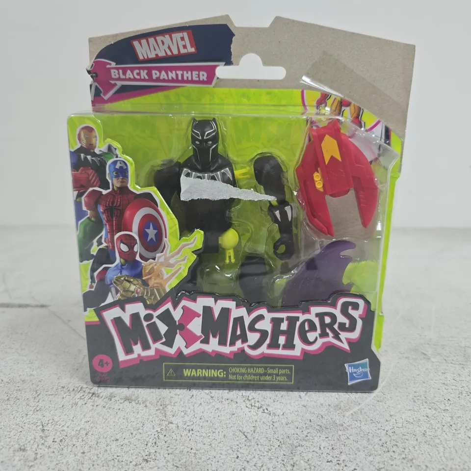 HASBRO MIX MASHERS MARVEL BLACK PANTHER FIGURE PACK