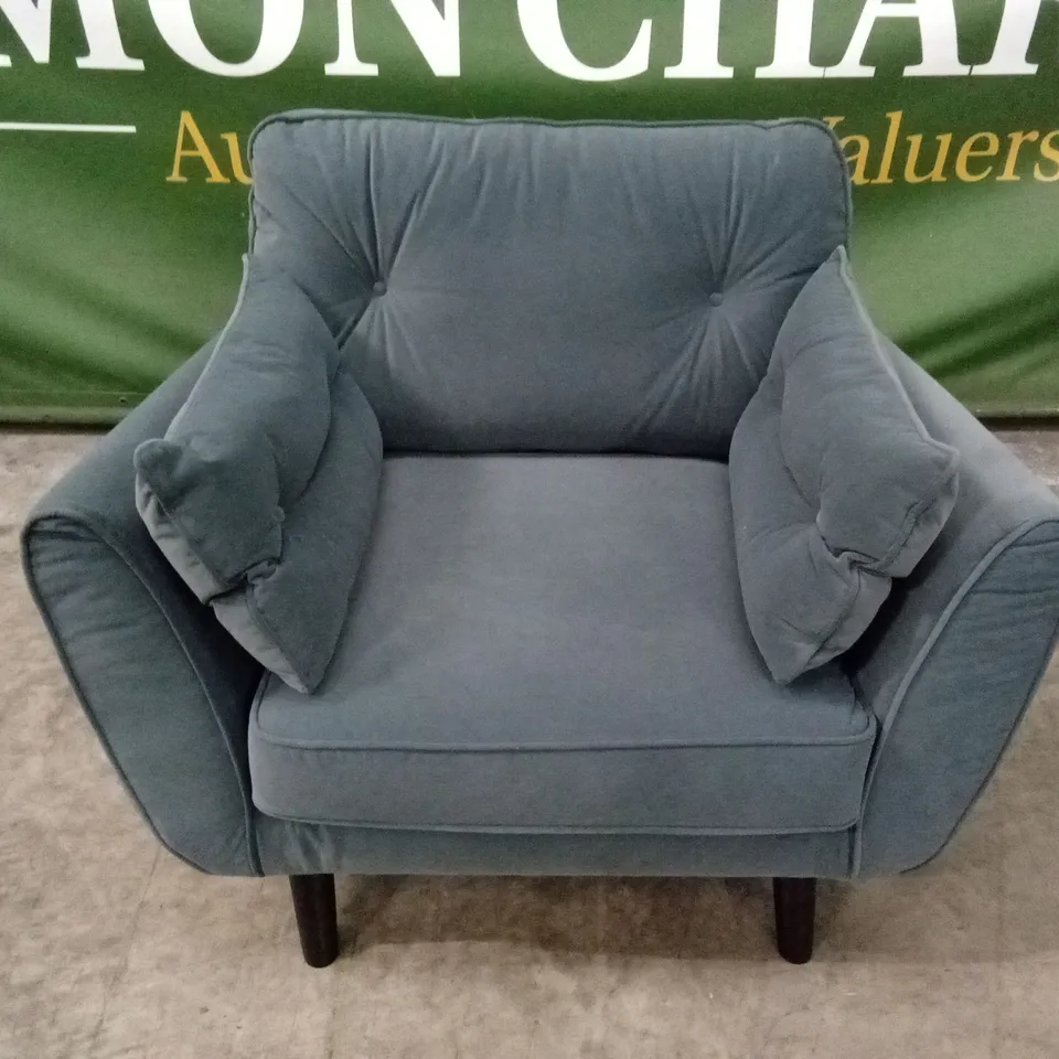 NEW PAULO FABRIC ARMCHAIR RRP £499