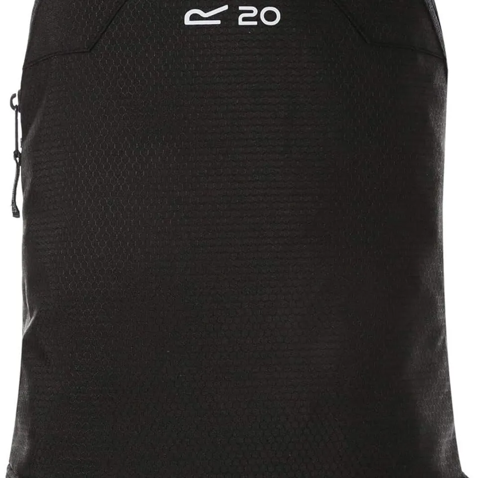 BRAND NEW REGATTA PACKAWAY HIPACK COMPACT AND BREATHABLE TRAVEL BACKPACK, BLACK, SINGLE