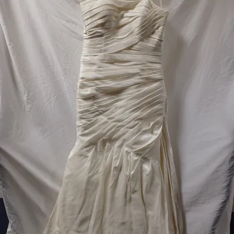 VICTORIA JANE BY RONALD ROYCE ANDREA WEDDING DRESS, IVORY - SIZE 16