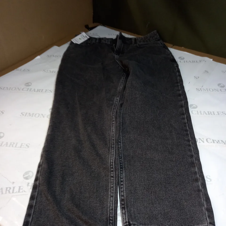 DARK GREY DENIM JEANS SIZE SIZE 12 