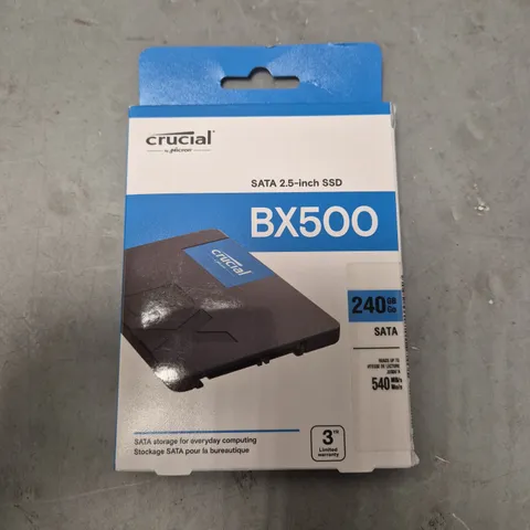 SEALED CRUCIAL SATA 2.5'' BX500 240GB SSD
