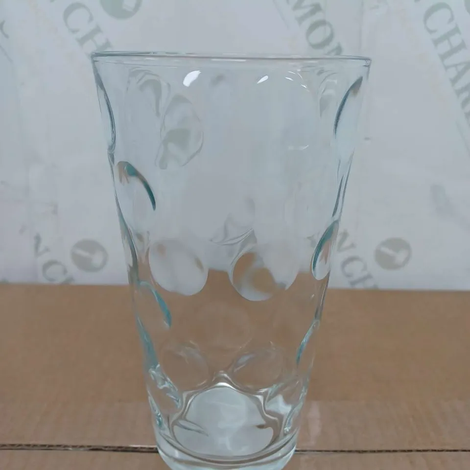 BRAND NEW BOXED DINING GLASSES - 12 PER BOX - COLLECTION ONLY 