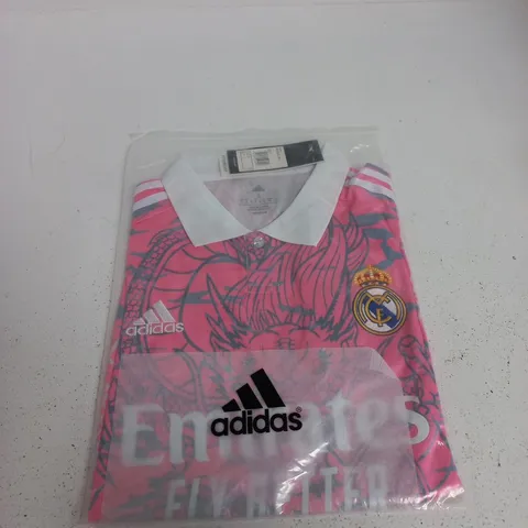 REAL MADRID 'PINK DRAGON' SPECIAL EDITION SHIRT 2025/26 - SIZE SMALL