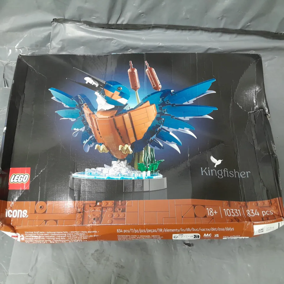 BOXED LEGO ICONS KINGFISHER BIRD - 10331 RRP £44.99