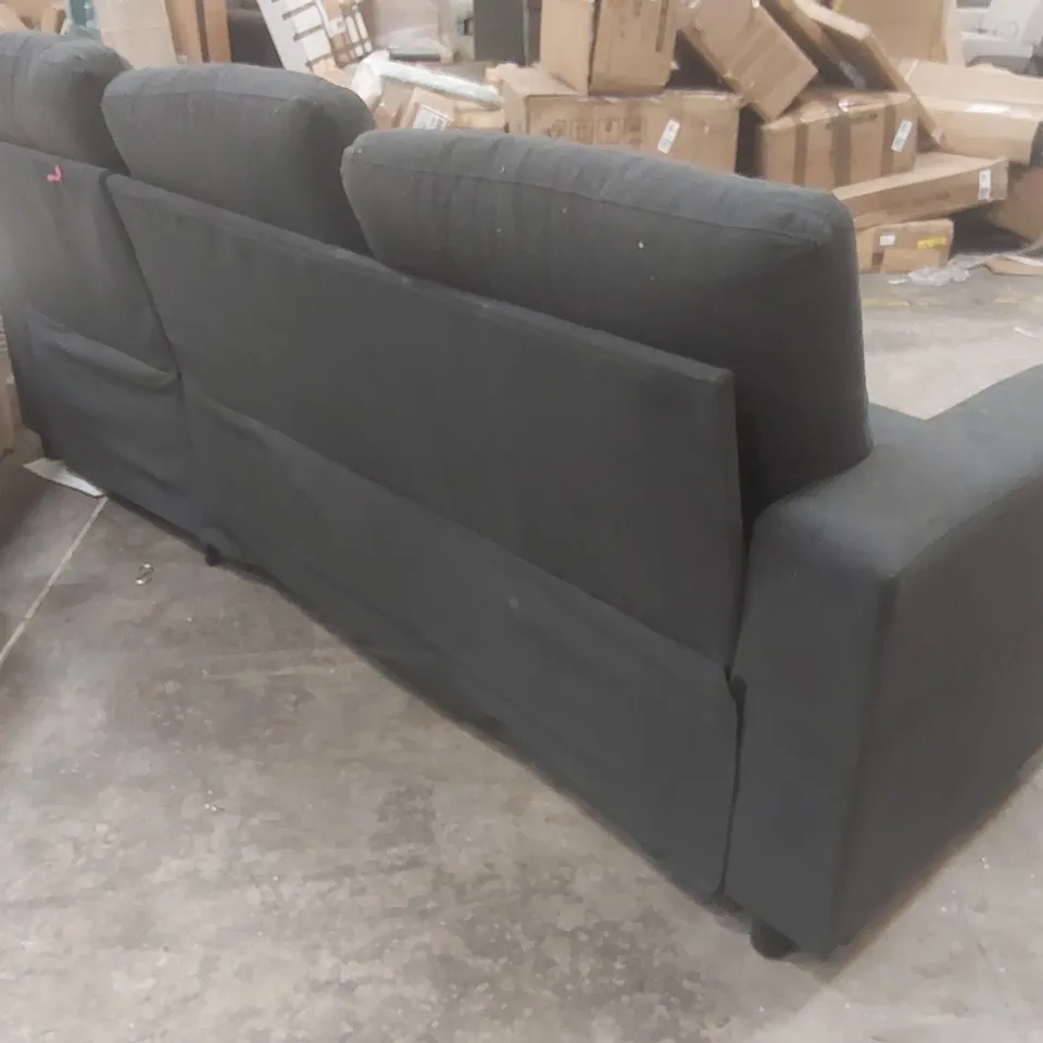 QUALITY DESIGNER 227CM L-SHAPED PULL OUT SOFA BED