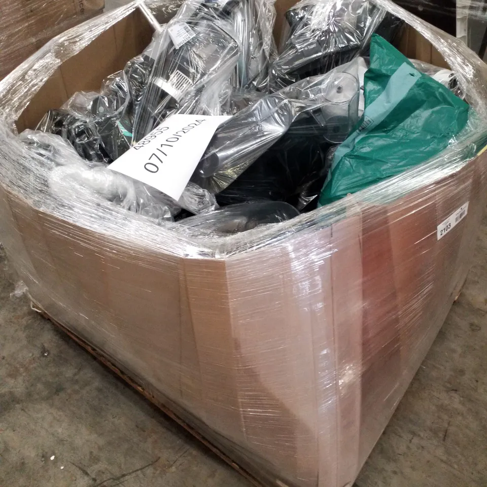 PALLET OF APPROXIMATELY 24 UNPROCESSED RAW RETURN HOUSEHOLD AND ELECTRICAL GOODS TO INCLUDE;