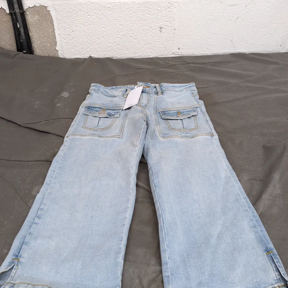 MANGO MNG WOMANS SIZE 4 BERMUDA MID WAIST SHORTS WITH TAGS