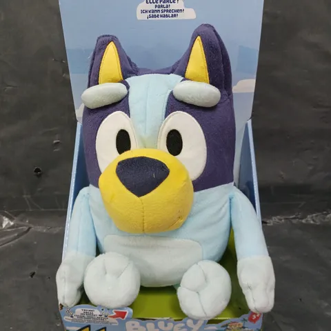 BOXED TALKING BLUEY PLUSH TOY